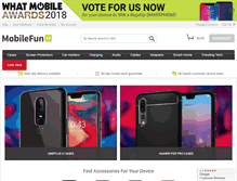 Tablet Screenshot of mobilefun.co.uk