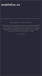 Mobile Screenshot of mobilefun.co