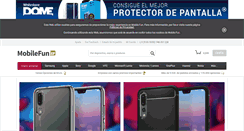 Desktop Screenshot of mobilefun.es