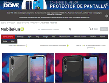 Tablet Screenshot of mobilefun.es